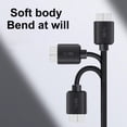 thumbnail image 4 of HEVIRGO Câble de Disque Dur Stable Plug Play PVC USB 3.0 vers Micro B Adaptateur pour Samsung Note, 4 of 10
