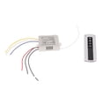 thumbnail image 1 of AC -240V Interruptor de Pared de Lámpara de de Encendido / Apagado de 3 Vías Inalámbrico Remoto Macarena none, 1 of 8
