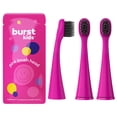 thumbnail image 1 of Cabezales de repuesto para cepillo de dientes eléctrico BURST Kids (paquete de 3), 1 of 6
