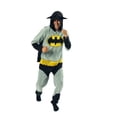 thumbnail image 5 of Batman Superhero Men's Onesie Costume Union Suit With Cape & Hood-XL, 5 of 7