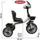 thumbnail image 4 of Triciclo para Niños Torreta con Luz y Sonido Ruedas de Eva Apto a partir de 2 Años Soporta hasta 20 kg - Gris, 4 of 6