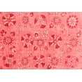 thumbnail image 1 of Ahgly Company Indoor Rectangle Abstract Red Modern Area Rugs, 2' x 3', 1 of 4