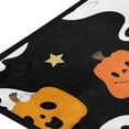 thumbnail image 4 of SKYSONIC Area Rug Pumpkin Halloween Cute Print 39x20 Inches, Small Throw Rug Carpet Anti Slip Elastic Cotton Interlayer for Kitchen Bathroom Living Room Bedroom Stain Resistant Floor Mat, 4 of 7