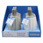 Outdoozie Ceramic 6.89 in. Contour Tabletop Torch 6 pc