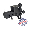 thumbnail image 4 of The Captain 2.5" / Heavy Duty Adjustable Pintle Shackle Multi-Ball Hitch, 4 of 8