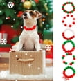 thumbnail image 4 of Pet Collar Pendant Decoration Colorful Soft Festive - Comfortable Dress Up Polyester Christmas Fur Ball Pet Necklace for Festival, 4 of 8