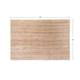 thumbnail image 6 of REDEARTH Rectangular Area Rug - Hand Woven Braided 100% Natural Jute - Artisan Made Boho Jute Rugs for Bedroom - Kitchen - Living Room - Farmhouse - Aesthetic Home Decor (5'x8' - Natural), 6 of 8