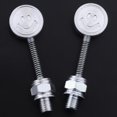 thumbnail image 2 of Tornillos de resorte con cara sonriente para motocicleta, resistencia a la corrosión Plata kusrkot Tornillo del espejo retrovisor, 2 of 8