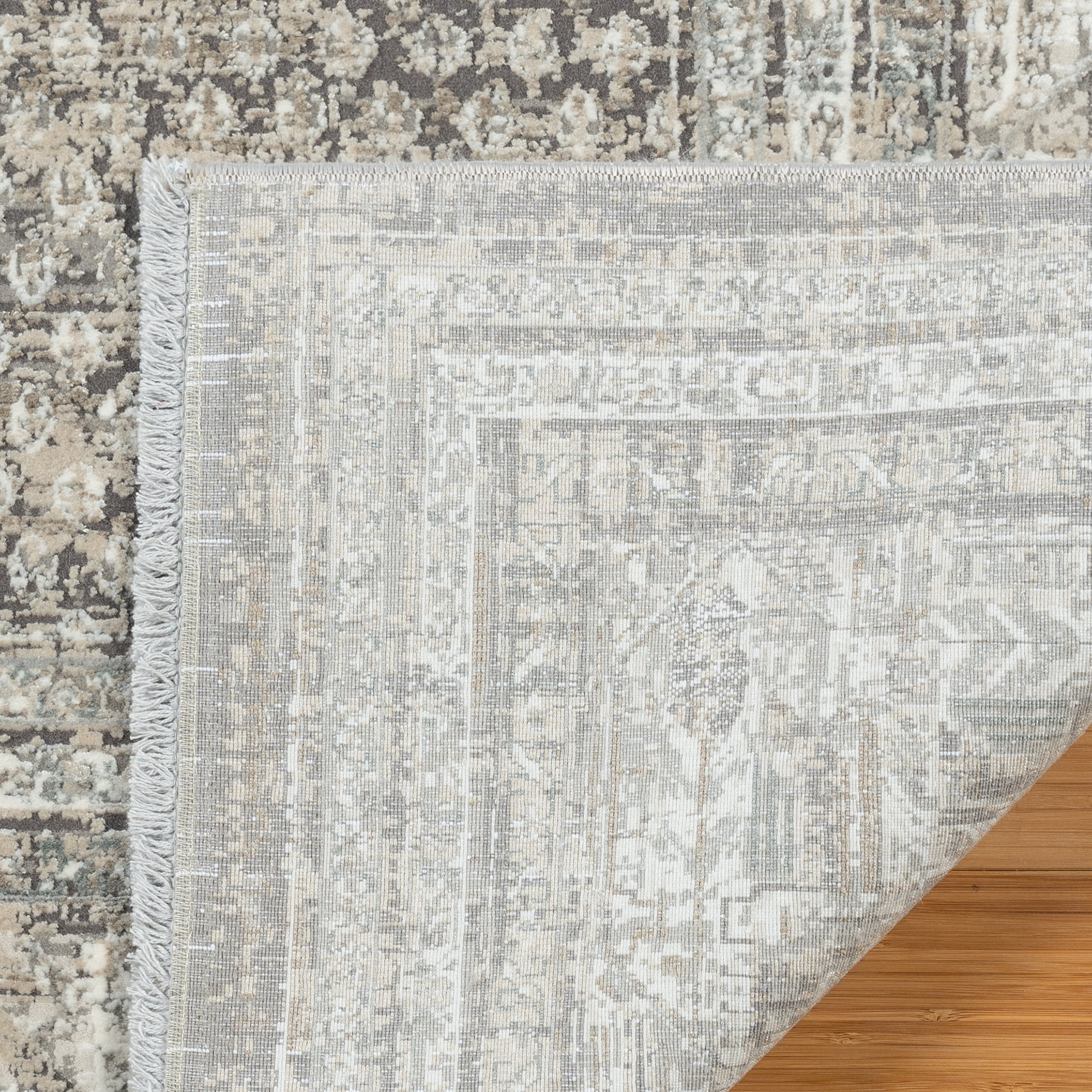 Gertmenian Florance Modica Transitional Oriental Grey Indoor Area Rug, 8x10