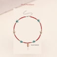 thumbnail image 4 of HSHDLDF Collier Coquillage Puka pour Femmes Hommes Collier Surfeur Coquillage Cordon Collier Collier Ras du Cou Perles Colorées Collier Ajustable Été Boho Hawaii Boucle Perle Collier Bijoux Coquillage Naturel, 4 of 6