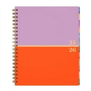 by 12 month Dated Teacher Lesson Planner - Lilac