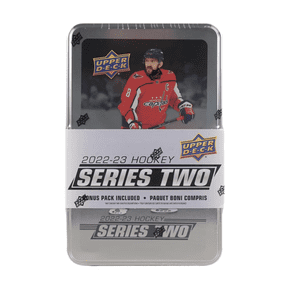 2022-23 NHL Upper Deck Series 2 Hockey Factory Sealed Tin Box