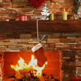 thumbnail image 4 of 2 ganchos para chimenea, soporte para calcetines navideños, adorno para fiestas Estilo C, 4 of 8