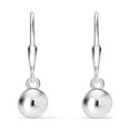LeCalla 925 Sterling Silver Jewelry LightWeight Dangle Ball Drop