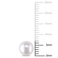 thumbnail image 3 of Everly Women's 7-7.5mm Cultured Freshwater Pearl 14k Yellow Gold Stud Earrings, 3 of 7