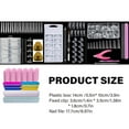 thumbnail image 5 of Long Coffin Fake Nails Tips Coffin Press On Nails Long Coffin Nail Tips Coffin, 5 of 8
