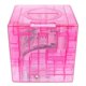thumbnail image 3 of Laberinto tridimensional 3D Cubo de Rubik Juguete Hucha Niños Plástico Transparente Cristal Ladrillo Cuentas Invertidas Hucha Logotipo, 3 of 6