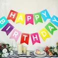 thumbnail image 3 of Letjolt Cartel De Feliz Cumpleaños Banderines De Fiesta Letreros Coloridos Para Decoraciones De Cumpleaños De Arco Iris Decoración Colgante De Guardería 13 Piezas, 3 of 5