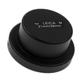 thumbnail image 1 of Fotodiox Cap-Rear-LM-DpBlck Metal Deep Rear Lens Cap for Leica M 21 mm & 28mm Wide Angle Lenses, Black, 1 of 1