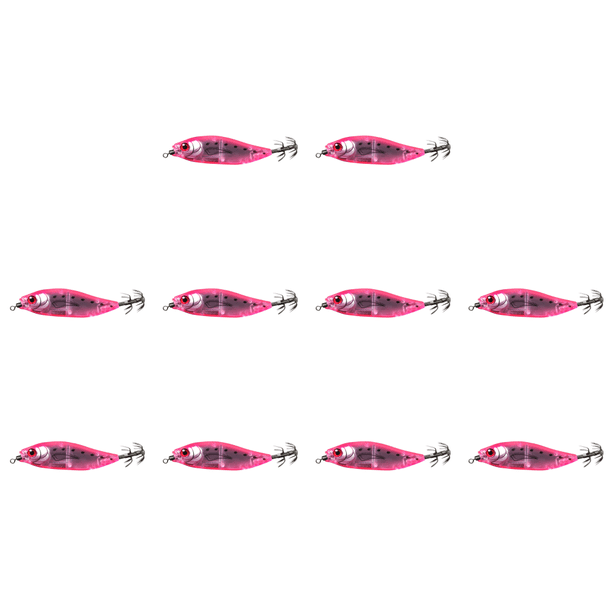 Cebo Calamar 55 Mm 5.5 G Calamares Artificiales Señuelos Pesca Mar () Rosa