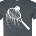 thumbnail image 4 of Inktastic Swinging Tennis Racket T-Shirt, 4 of 5