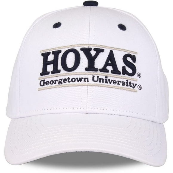 Georgetown Hoyas Adult Game Bar Adjustable Hat - White,