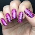 thumbnail image 6 of Whats Up Nails B002 Water Marble to Perfection Metal Stamping Plate for Nail Art Design, 6 of 16