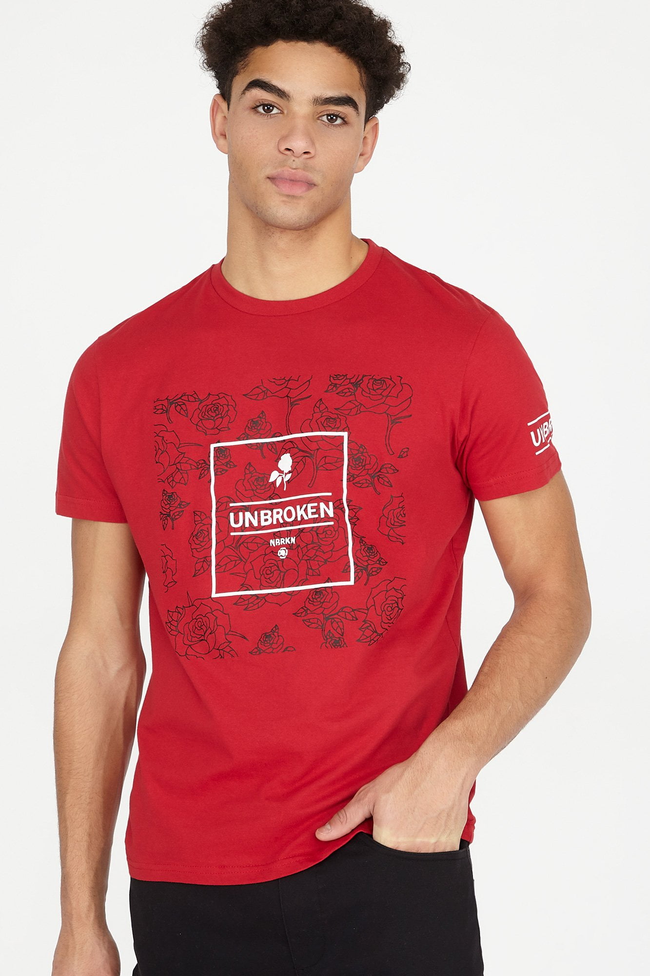 Urban Planet Men's Rose Unbroken Graphic T-Shirt | Walmart Canada