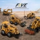 thumbnail image 2 of New 1:24 RC Truck 2.4G 5CH Wireless Remote Control Excavator Bulldozer Rechargeable, 2 of 5