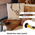 thumbnail image 4 of Smart Roller Blinds Motor, APP Voice Control Rechargeable Roller Shades Tubular Motor Low Power Battery Powered with Timer for Smart Home, 4 of 7