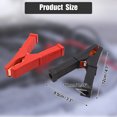 thumbnail image 3 of Unique Bargains 4pcs Red Balck 200A Car Battery Test Insulated Crocodile Alligator Clamps Clips, 3 of 3