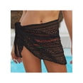thumbnail image 2 of Women's Swimsuit Bikini Cover Up Summer Beach Wrap Skirt Lace Short Sarong for Holiday Honeymoon, 2 of 9