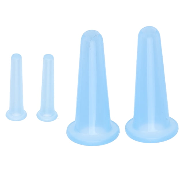 Juego de ventosas BuyWeek para terapia de masaje 4 piezas para reducción de celulitis