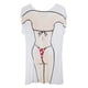 thumbnail image 4 of Impreso Fancy Woman Dress Beach Party Camiseta Traje de baño 9 Diseños Colcomx cubrir el cuerpo del bikini, 4 of 8