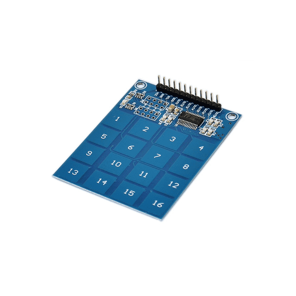 TTP229 16-Way Touch Module Capacitive Touch Switch Digital Touch Sensor Module 16 Road