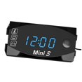thumbnail image 1 of Motorcycle Dc 6v-30v 3 In 1 Digital Time Clock + Thermometer +voltage Voltmeter Ip67 Waterproof Tester Battery Moniter Gauge For Car Boat Marine-2025, 1 of 5