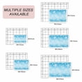 thumbnail image 6 of Blue Ombre Coastal Outdoor Rug 3x5 Ft, Non Slip Washable Area Rug, Sea Nautical Summer Beach Starfish Coral Patio Rugs Carpet Runner, Large Floor Mat for Indoor/Outdoor Deck Porch Camping, 6 of 8