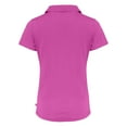 thumbnail image 3 of Women's Cutter & Buck  Pink Green Bay Packers Daybreak Eco Recycled V-Neck Polo, 3 of 3