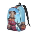 thumbnail image 1 of Fotbe Elephant Sits Mochila de Lona con Estampado, Mochila Duradera, Mochila Versátil de Alta Calidad, Mochila Compacta Vintage-Small, 1 of 5
