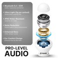 thumbnail image 2 of Auriculares VISOUND VionB Inalámbricos BT 5.4 IPX5 Blanco, 2 of 4