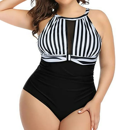 EHQJNJ Swim Romper Swimsuits for Women with Bra Women s Fashion Loose Breathable Sexy Siamese Conservative Lace Pleated Plus Size Maternity Swimwear Swimsuit for Women 2024 Bikini Push Up