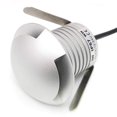 thumbnail image 2 of CNBRIGHTER LED In-Ground Well Light,3W,12V-24V DC,IP67 Waterproof Aluminum,Directional Horizontally Outdoor Landscape Lightings,Side View Beam,Warm White (Q3-3 Way), 2 of 4