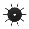 thumbnail image 2 of Air Compressor Fan Blade Replacement 0.5 ID 10 Impeller Linear Motor, 2 of 8