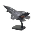 thumbnail image 3 of 1:72 Modelo de caza de aleación Aviación fundida a presión Avión de combate Avión de juguete para niños Negro, 3 of 9