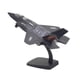 thumbnail image 3 of Modelo 1:72, juego de simulación, avión de juguete para niños, avión de aleación para chimenea, juguete para niño, estantes de regalo, mesa Negro, 3 of 8