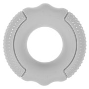 TITINICE Silicone Hand Grip Trainer Ring, Light Grey, Smooth Surface for Training