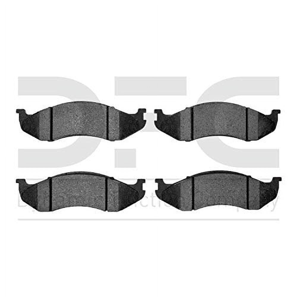 Dynamic 1551-0477-00 DFC 5000 Advanced Brake Pads - Semi Metallic Fits select: 1997-1998 JEEP WRANGLER / TJ, 1990-1995 JEEP WRANGLER / YJ