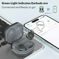 thumbnail image 4 of COBY Sleep Wireless Earbuds, Bluetooth 5.3 Noise Cancelling Earbuds with Charging Case, Black, 4 of 7