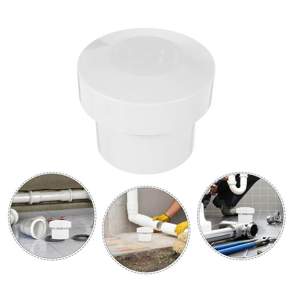 HOMEMAXS Air Admittance Valve Cap Air Duct Exhaust Hose Interface Adapter Air Admittance Pipe Cap Valve Drain Pipe Cap Air Vent Accessory
