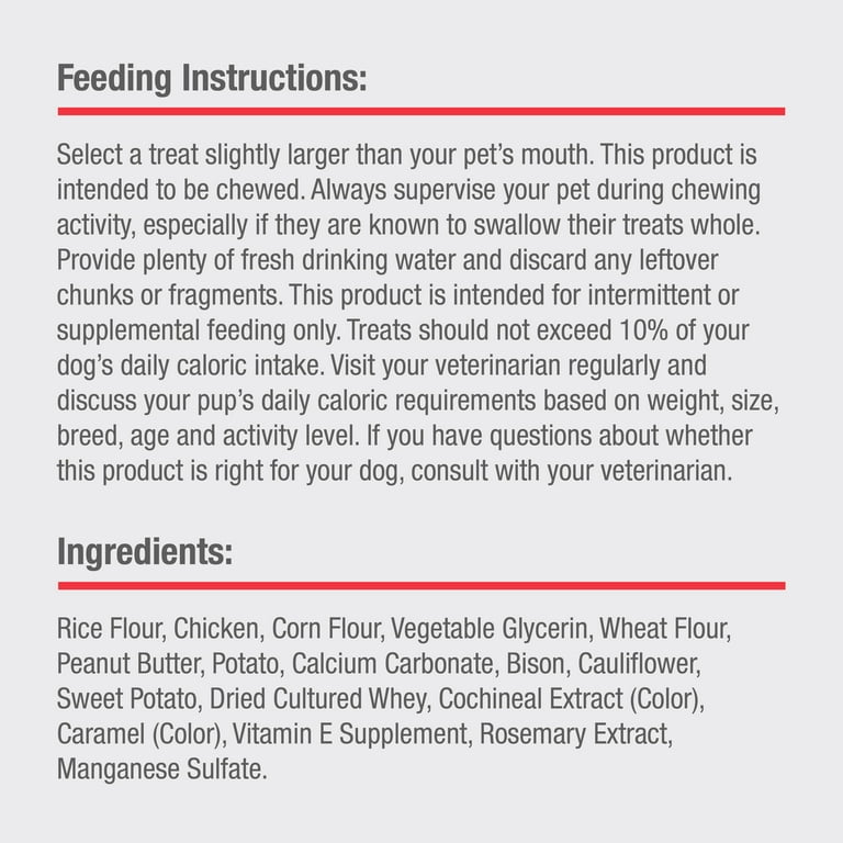 DREAMBONE COUNT BISON PEANUT BUTTER PUFFY ROLLS